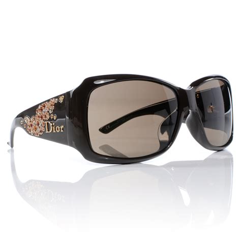 dior crystal sunglasses.